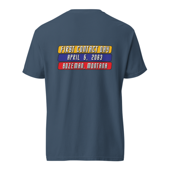 Original "First Contact Day" Shirt - Image 7